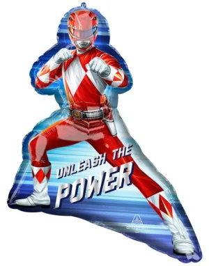 27in Anagram Power Rangers Red Ranger Balloon