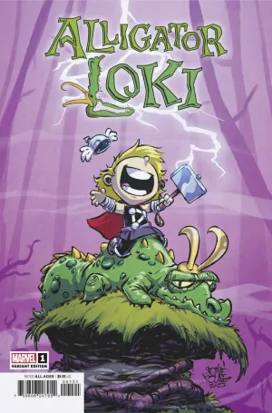 Alligator Loki #1 Skottie Young Variant
