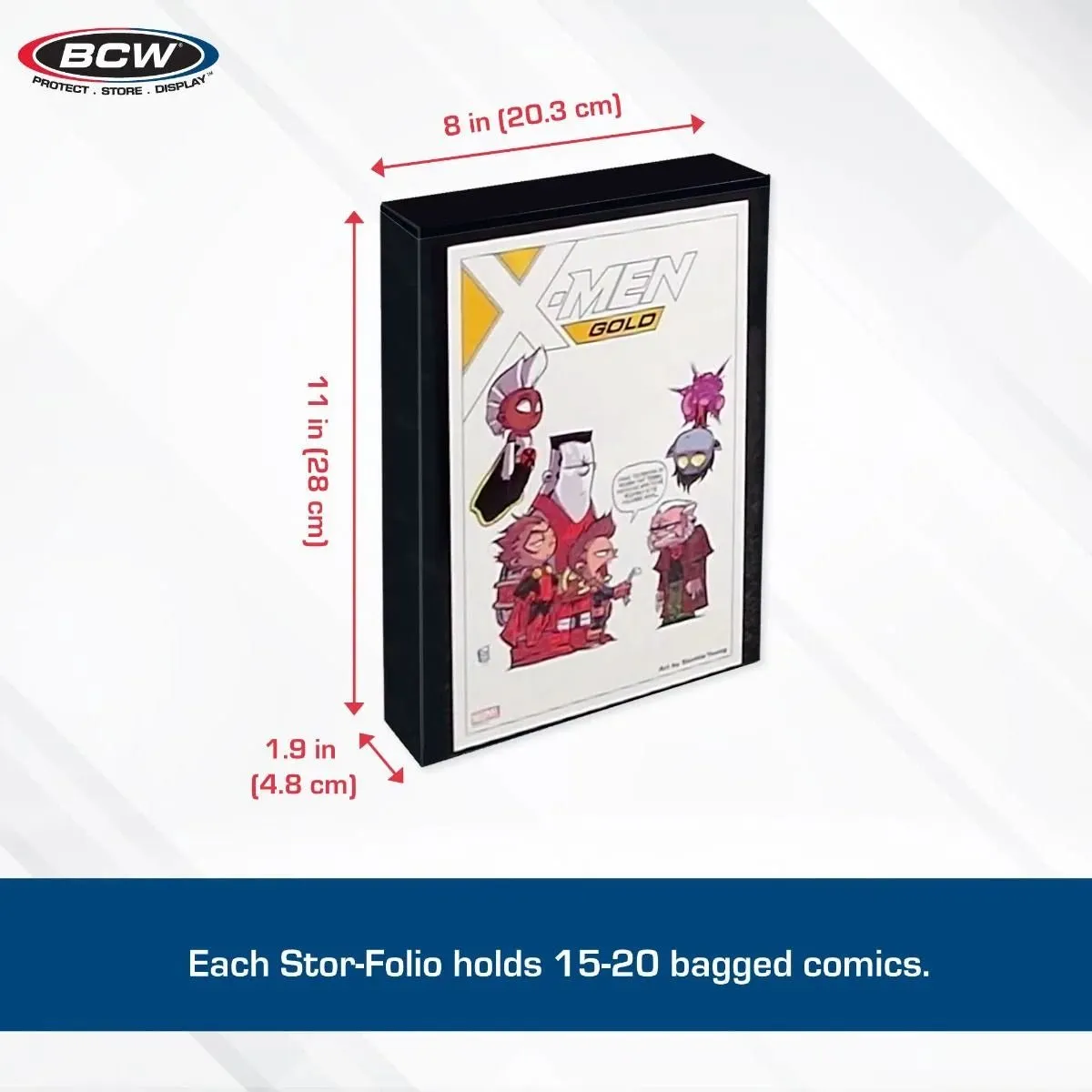 BCW Comic Book Stor-Folio - Black