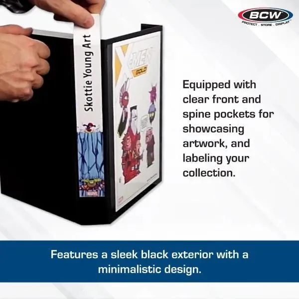 BCW Comic Book Stor-Folio - Black