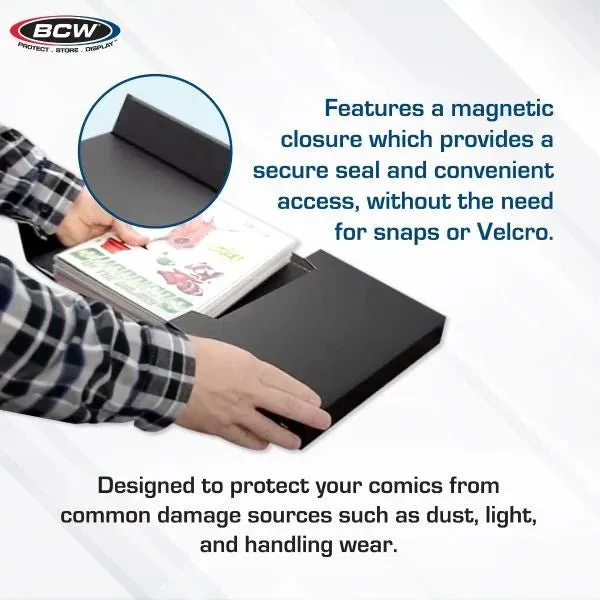 BCW Comic Book Stor-Folio - Black