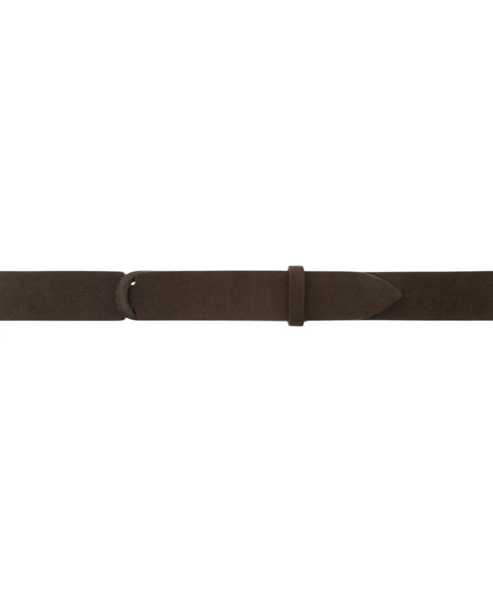 Cintura Nobuckle Suede in Camoscio