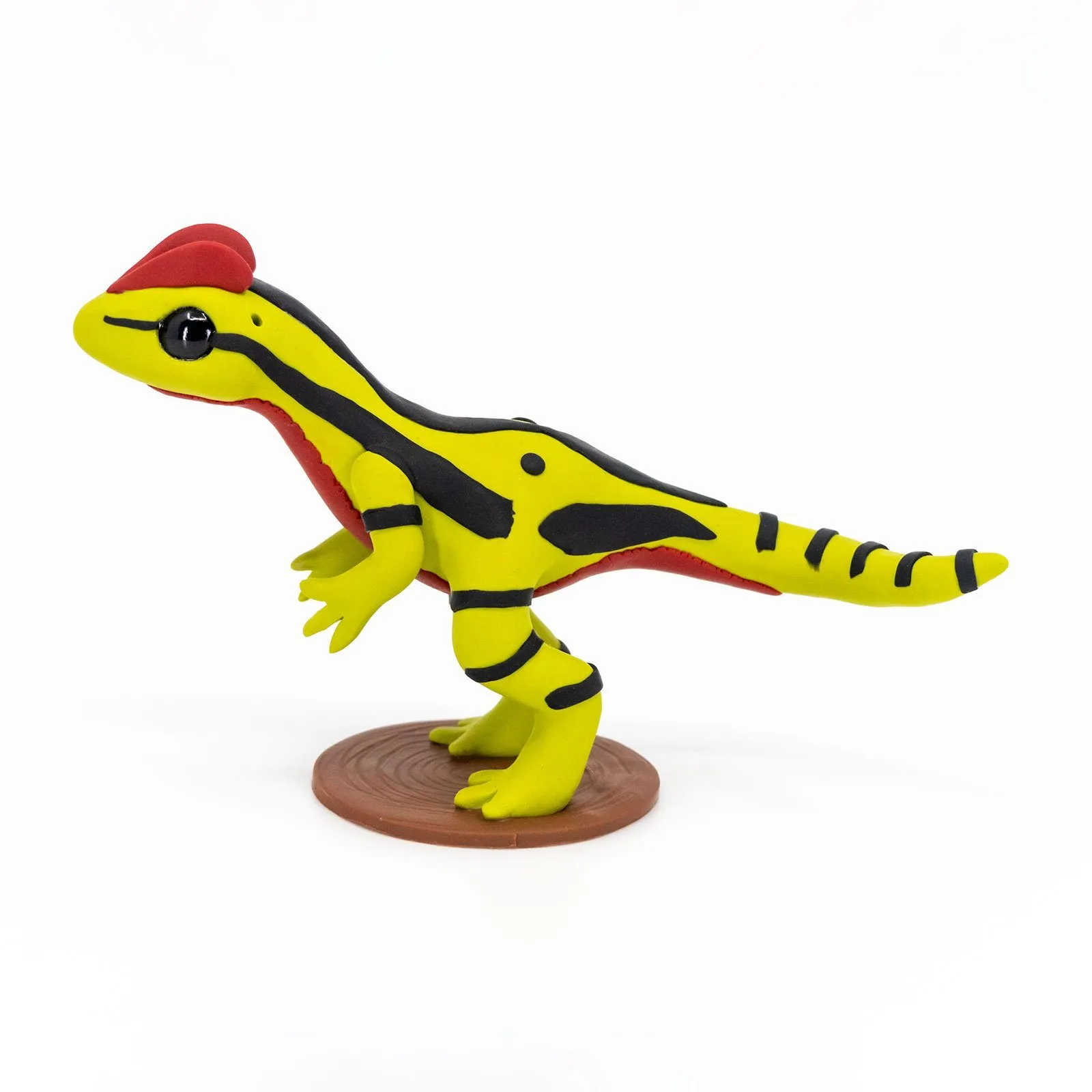 Dilophosaurus Permia Pet™ Handmade Dinosaur Figurine