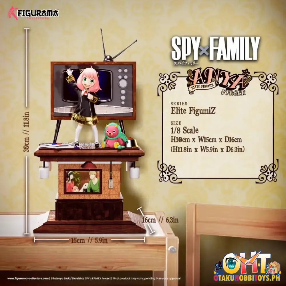 Figurama Collectors SPY X FAMILY ELITE FIGUMIZ STATUES 1/8 The Forger Family Limited Edition Statue Set