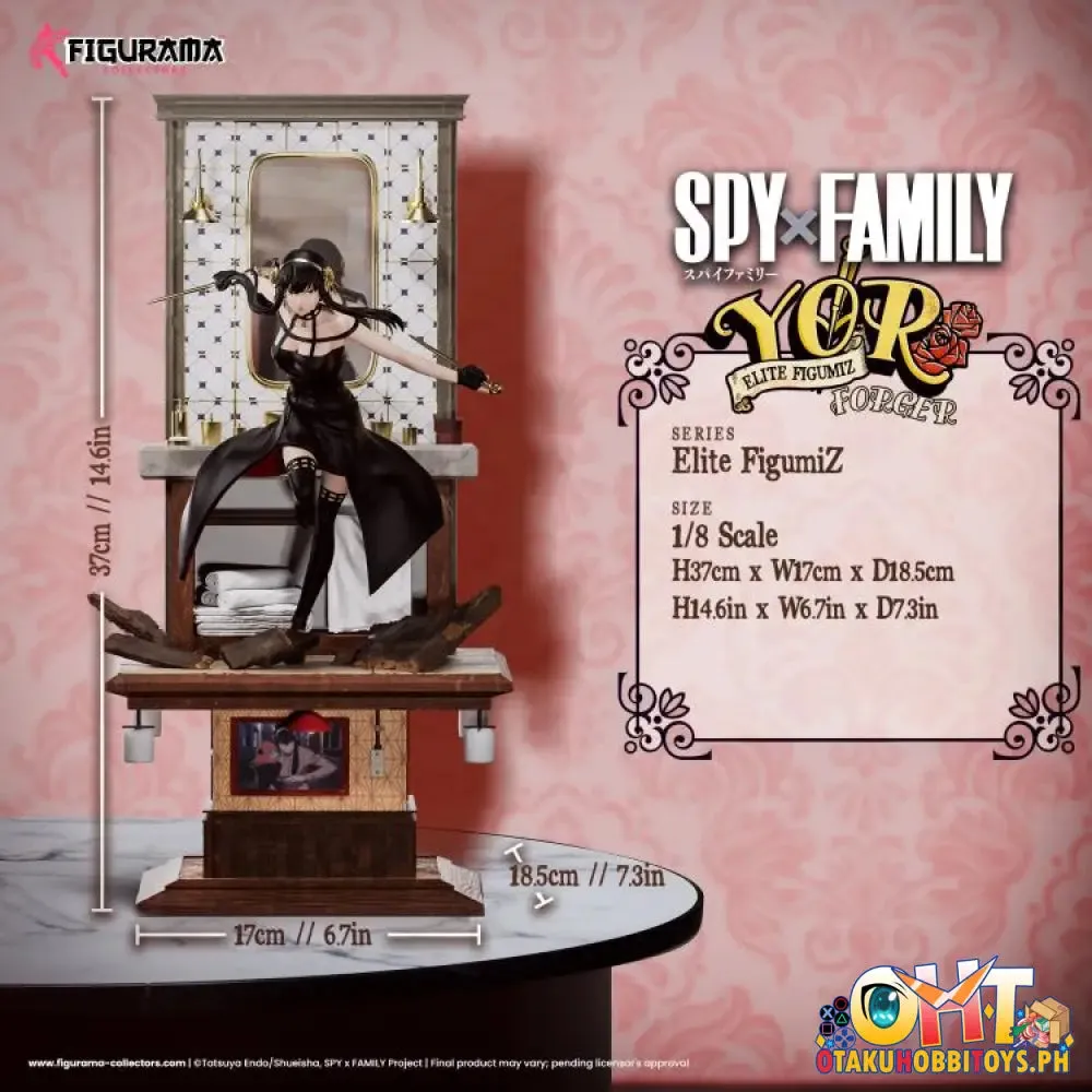 Figurama Collectors SPY X FAMILY ELITE FIGUMIZ STATUES 1/8 The Forger Family Limited Edition Statue Set