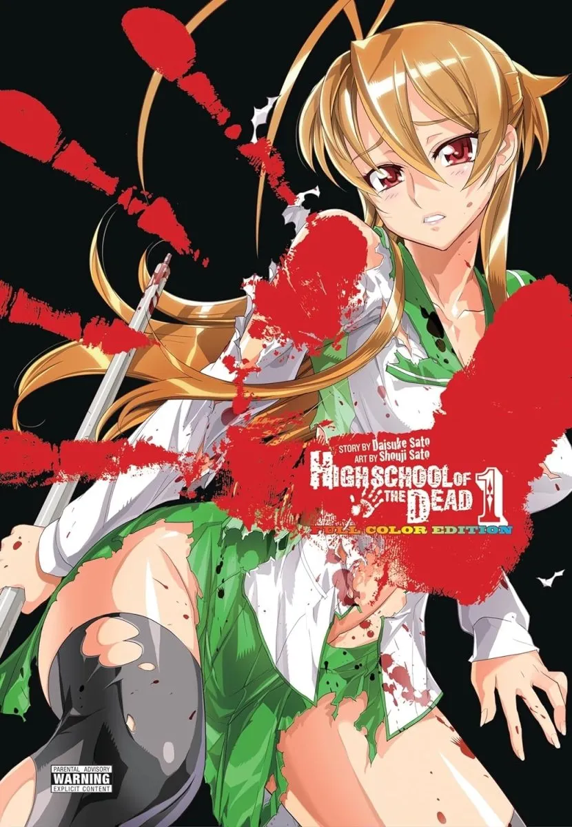 Highschool Of The Dead Color Full Color Edition Omnibus HC Vol 01 (New Printing)