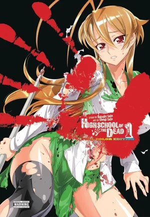 Highschool Of The Dead Color Full Color Edition Omnibus HC Vol 01 (New Printing)