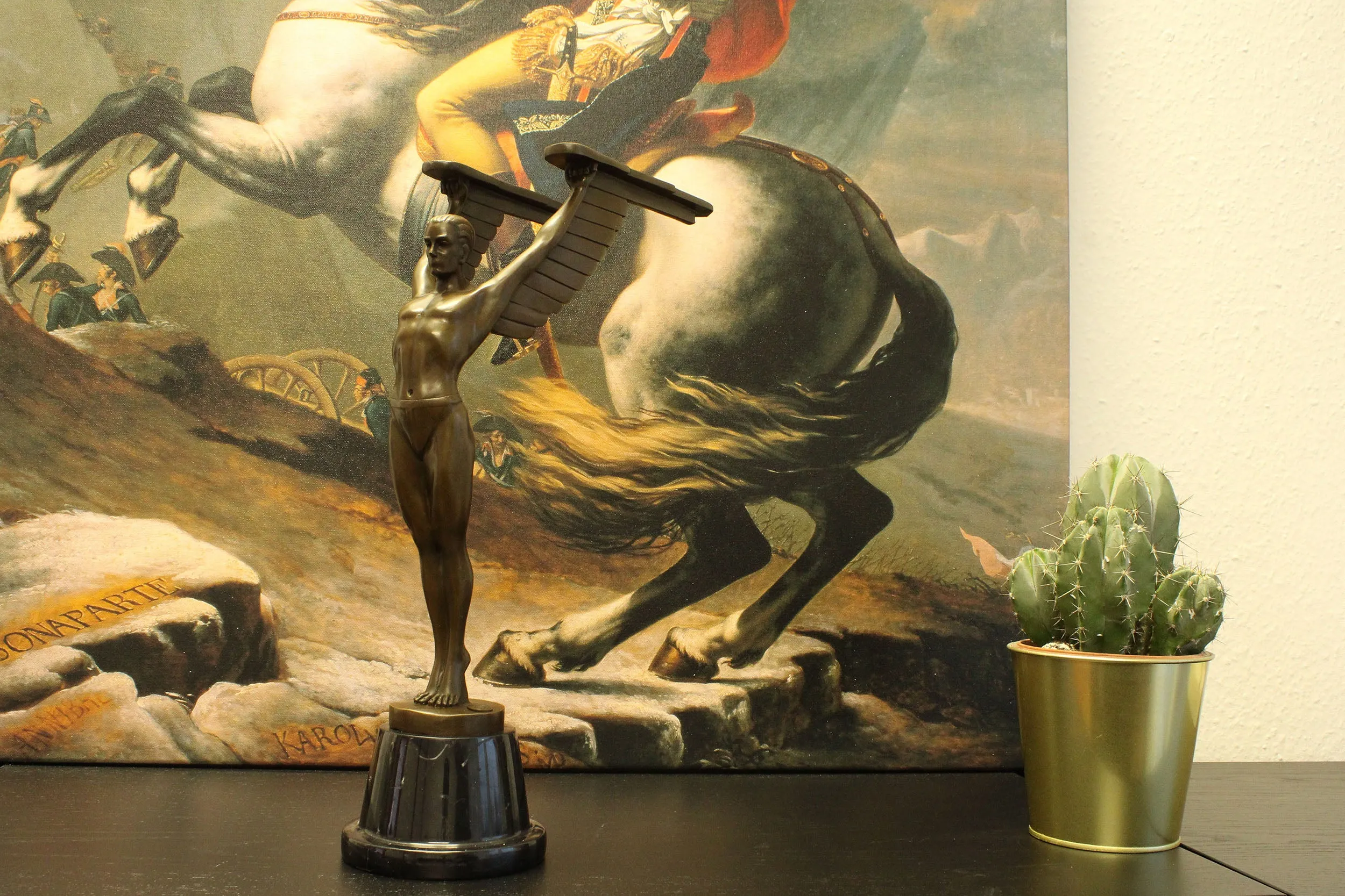 Icarus Statue (Greek Mythology - Hot Cast Bronze Sculpture)