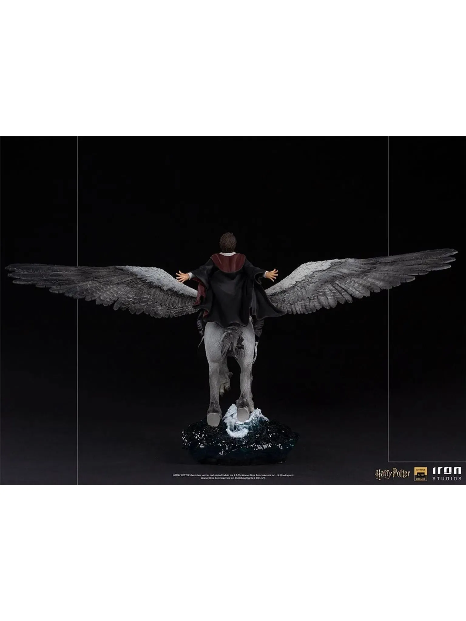 IRON STUDIOS HARRY POTTER AND BUCKBEAK DELUXE 1/10 WBHPM41021-10