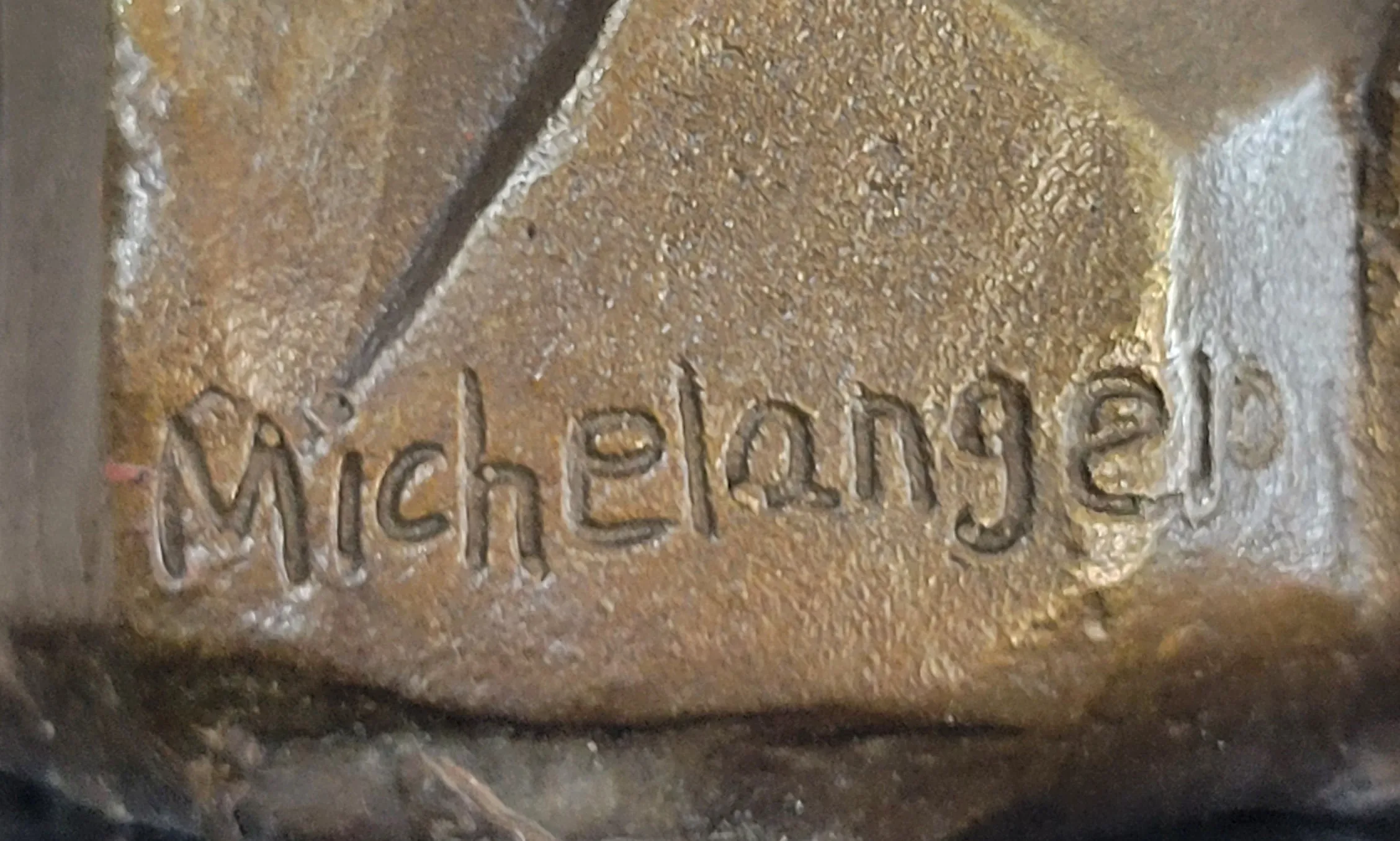 Michelangelo's David Hot Cast Bronze Sculpture Nude Statue Replica on Marble Base Lost Wax Art