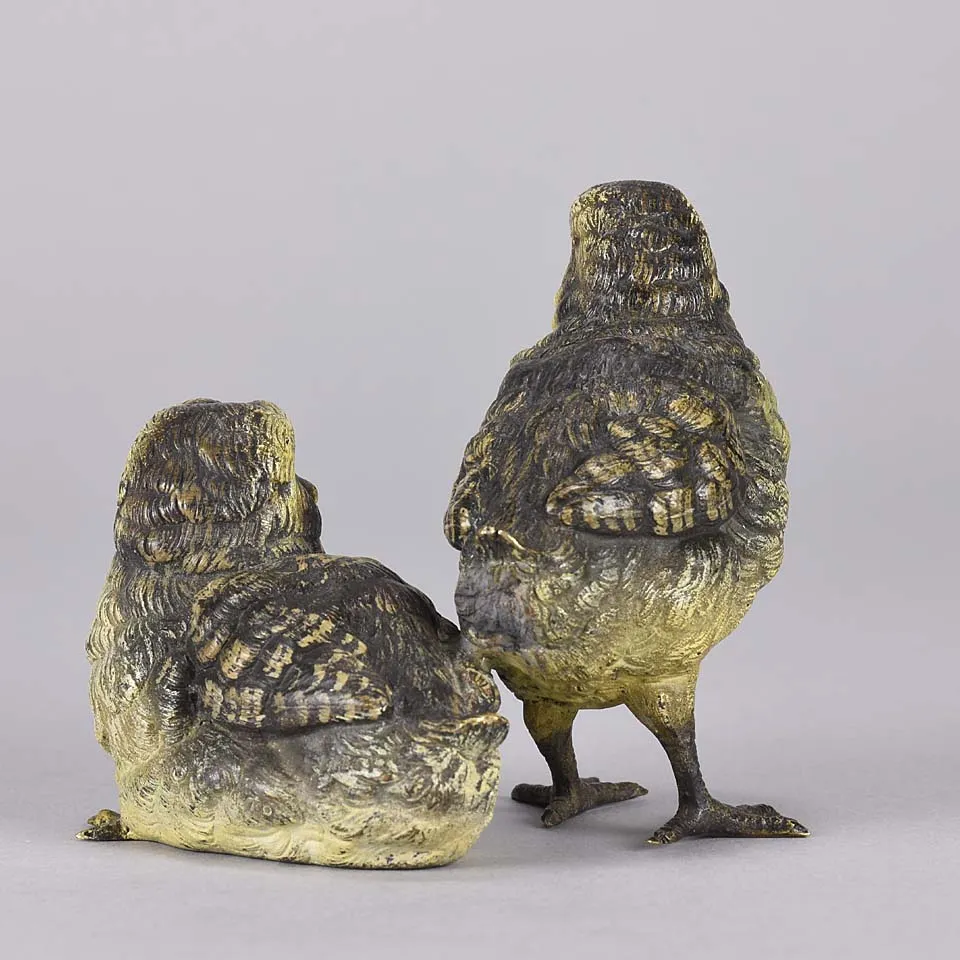 'Pair of Chicks' by Franz Bergman