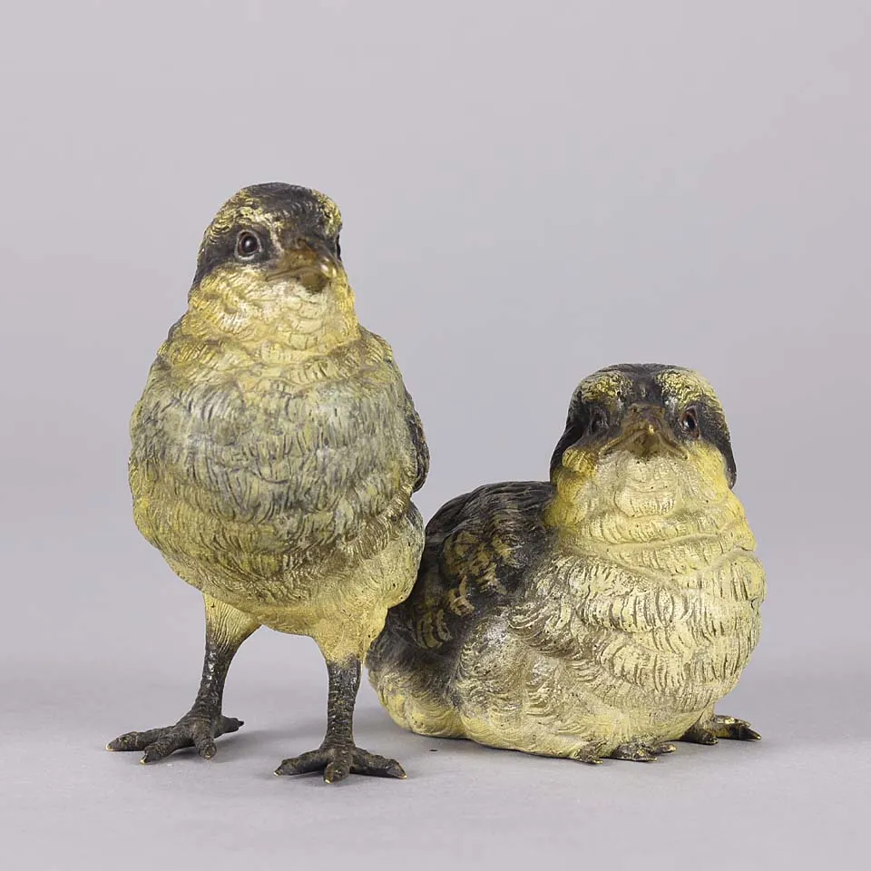 'Pair of Chicks' by Franz Bergman
