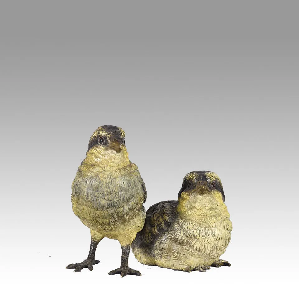 'Pair of Chicks' by Franz Bergman