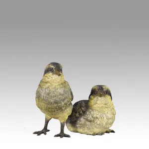 'Pair of Chicks' by Franz Bergman