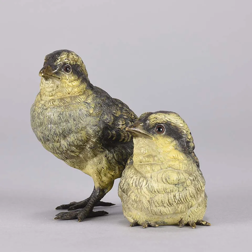 'Pair of Chicks' by Franz Bergman