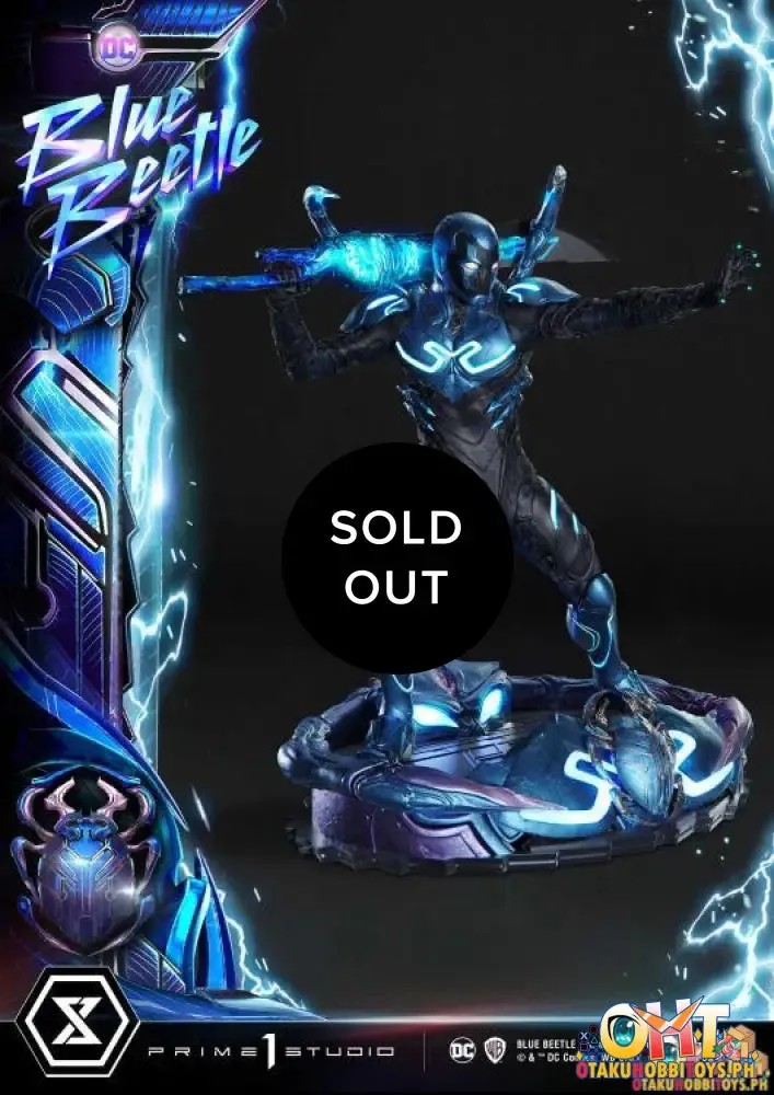Prime 1 Studio Blue Beetle Museum Masterline 1/3 Blue Beetle Deluxe Bonus Version MMBLB-01DXS