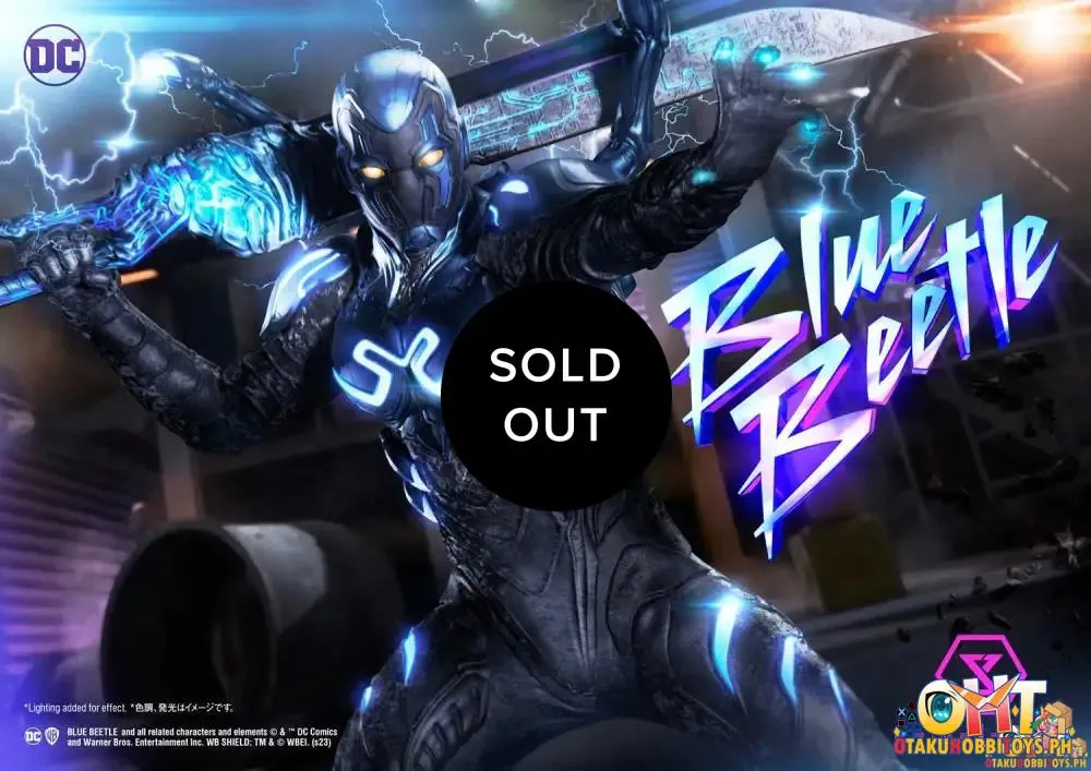 Prime 1 Studio Blue Beetle Museum Masterline 1/3 Blue Beetle Deluxe Bonus Version MMBLB-01DXS