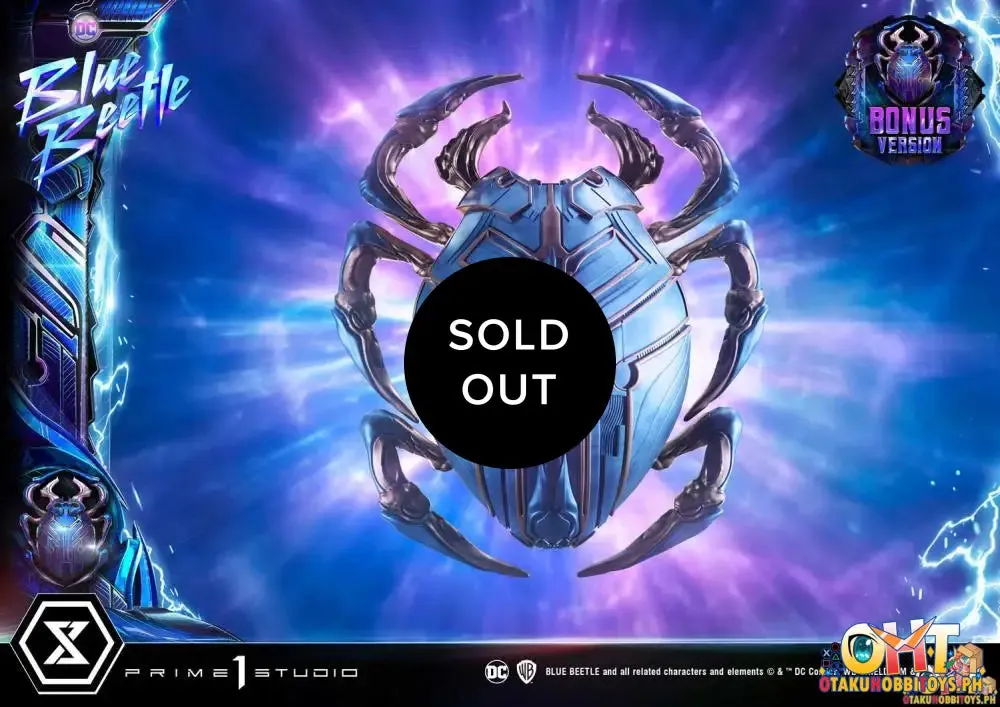 Prime 1 Studio Blue Beetle Museum Masterline 1/3 Blue Beetle Deluxe Bonus Version MMBLB-01DXS
