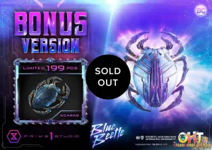 Prime 1 Studio Blue Beetle Museum Masterline 1/3 Blue Beetle Deluxe Bonus Version MMBLB-01DXS