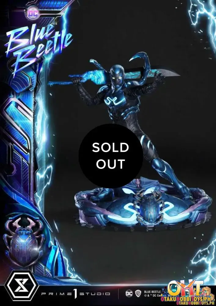 Prime 1 Studio Blue Beetle Museum Masterline 1/3 Blue Beetle Deluxe Version MMBLB-01DX
