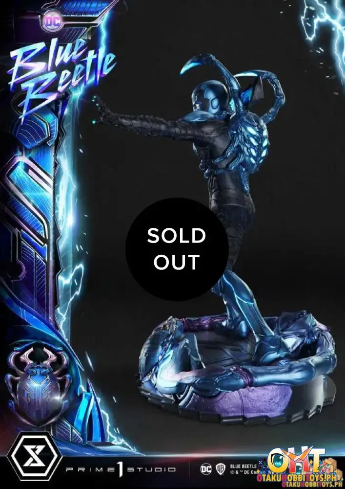 Prime 1 Studio Blue Beetle Museum Masterline 1/3 Blue Beetle Deluxe Version MMBLB-01DX