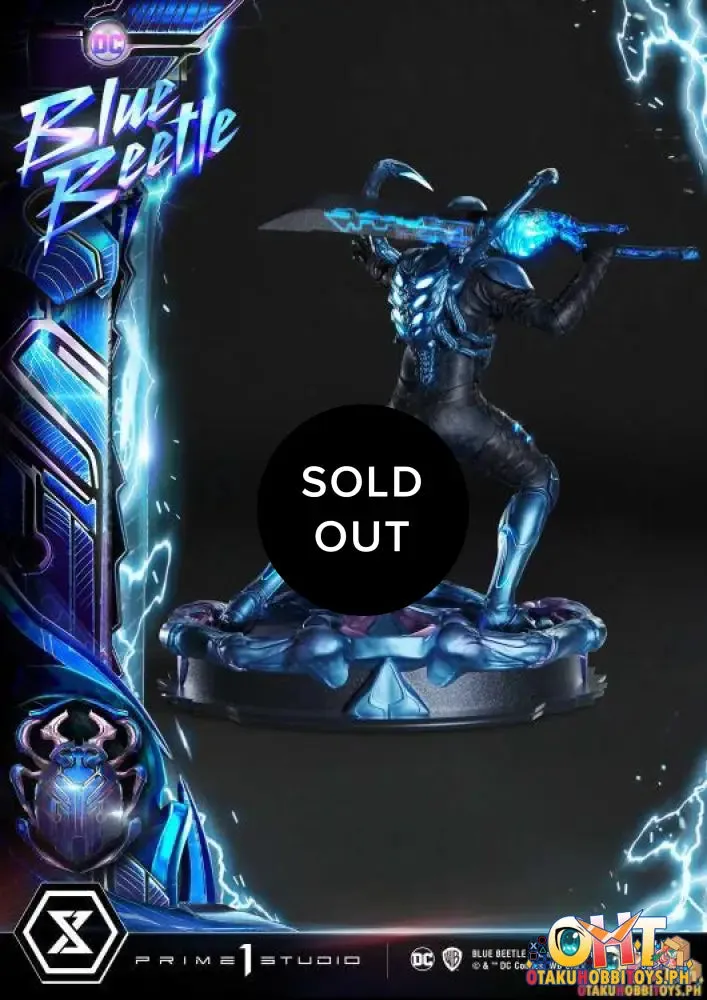 Prime 1 Studio Blue Beetle Museum Masterline 1/3 Blue Beetle Deluxe Version MMBLB-01DX