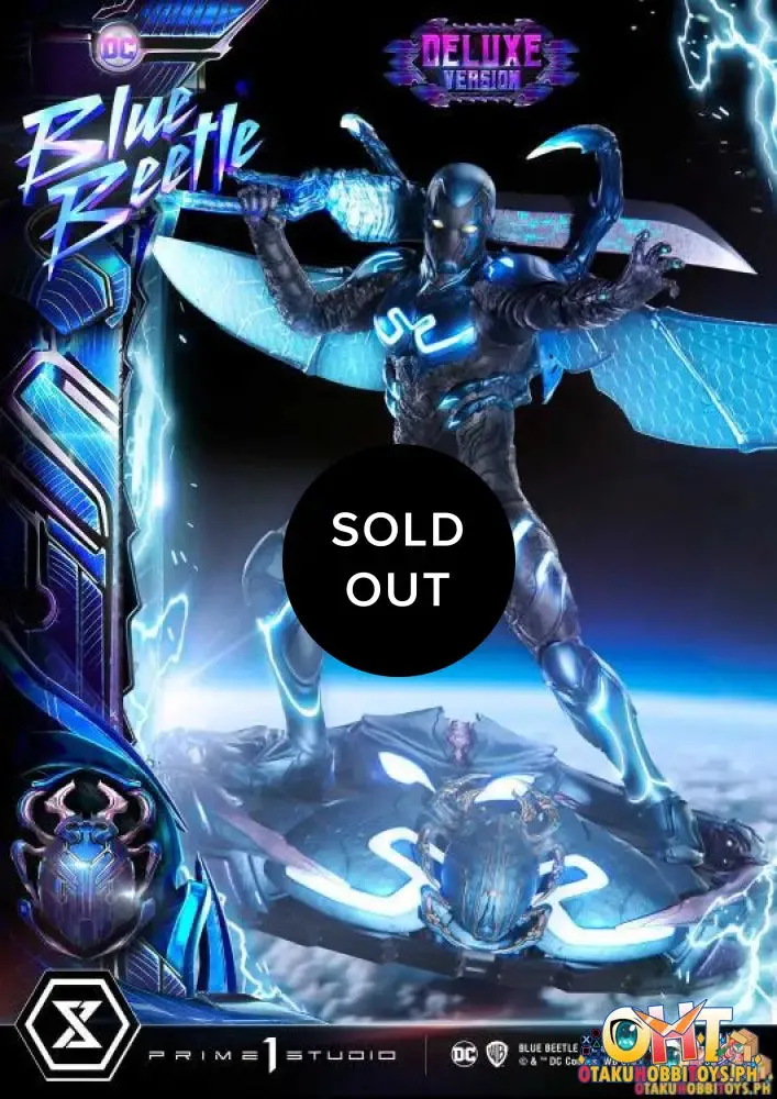 Prime 1 Studio Blue Beetle Museum Masterline 1/3 Blue Beetle Deluxe Version MMBLB-01DX