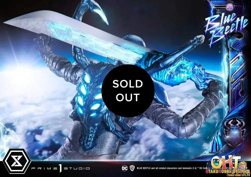 Prime 1 Studio Blue Beetle Museum Masterline 1/3 Blue Beetle Deluxe Version MMBLB-01DX