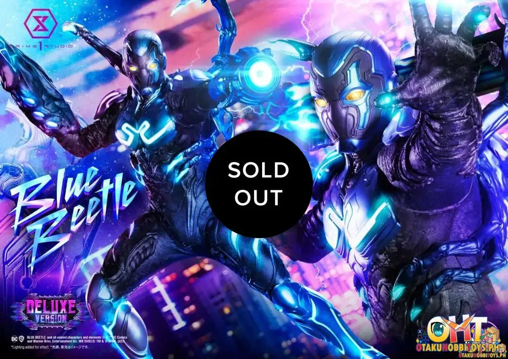 Prime 1 Studio Blue Beetle Museum Masterline 1/3 Blue Beetle Deluxe Version MMBLB-01DX