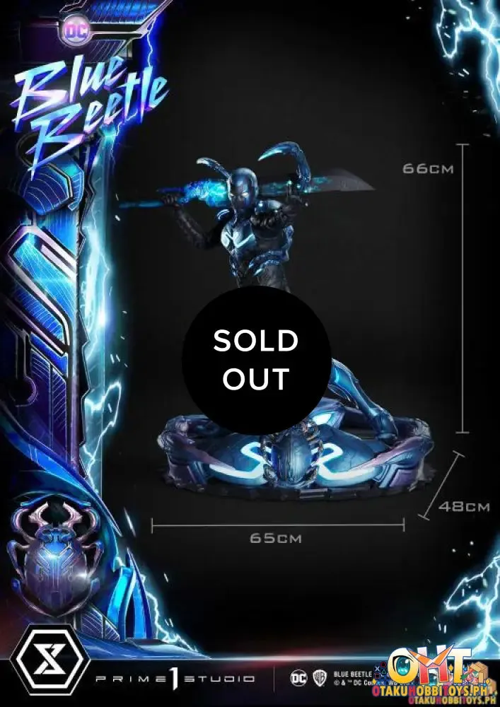 Prime 1 Studio Blue Beetle Museum Masterline 1/3 Blue Beetle Deluxe Version MMBLB-01DX