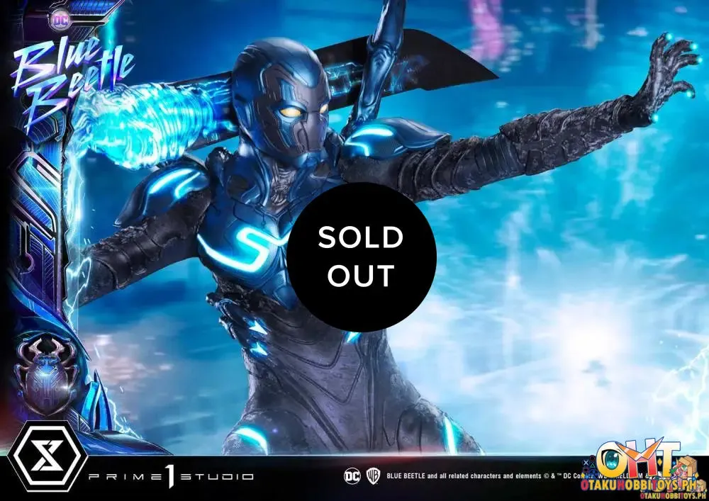 Prime 1 Studio Blue Beetle Museum Masterline 1/3 Blue Beetle Deluxe Version MMBLB-01DX