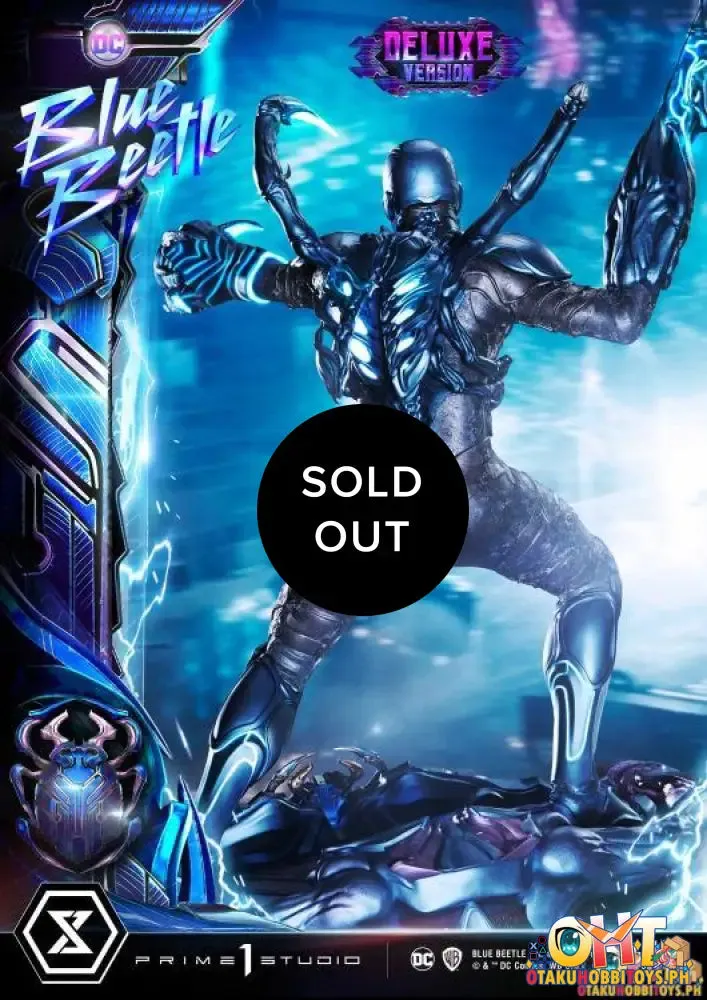Prime 1 Studio Blue Beetle Museum Masterline 1/3 Blue Beetle Deluxe Version MMBLB-01DX