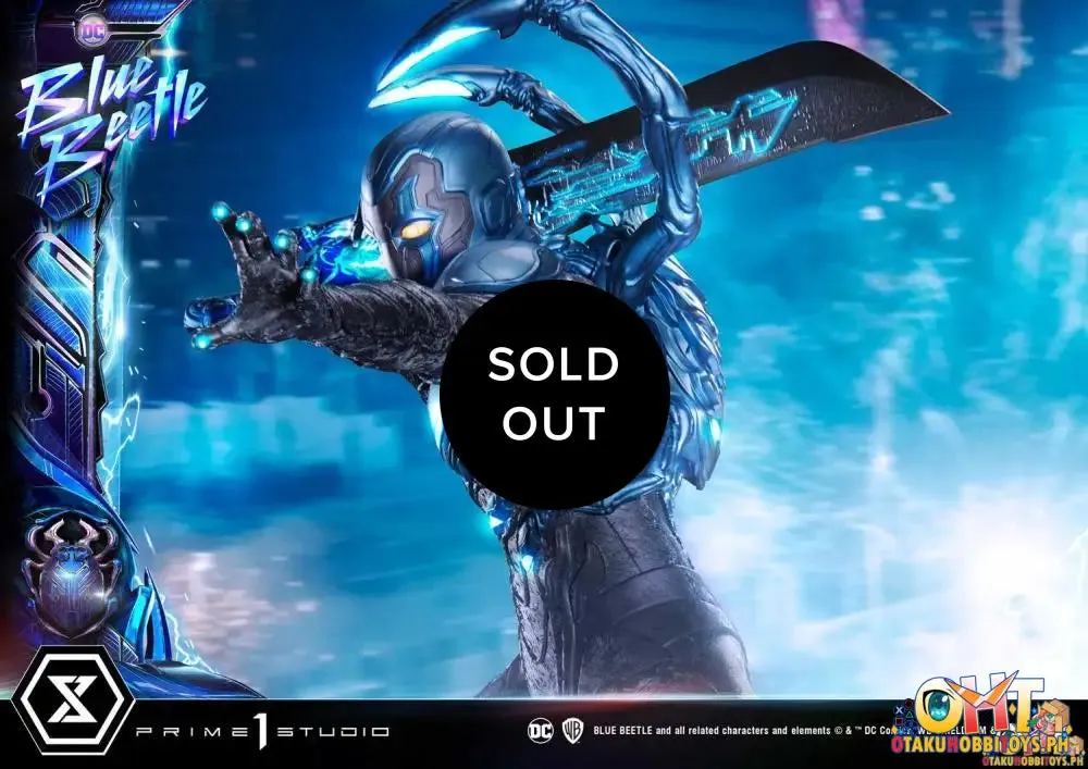 Prime 1 Studio Blue Beetle Museum Masterline 1/3 Blue Beetle Deluxe Version MMBLB-01DX