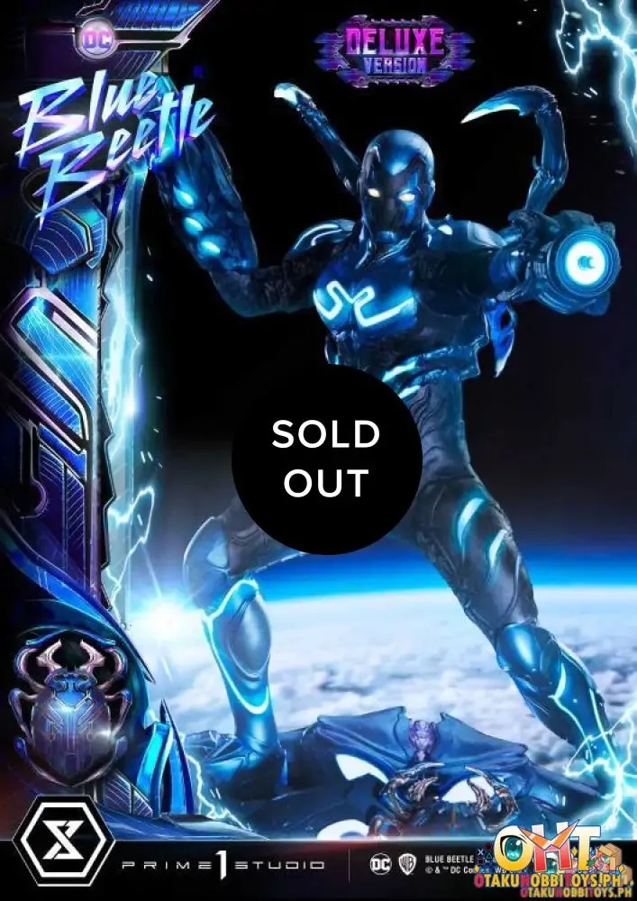 Prime 1 Studio Blue Beetle Museum Masterline 1/3 Blue Beetle Deluxe Version MMBLB-01DX