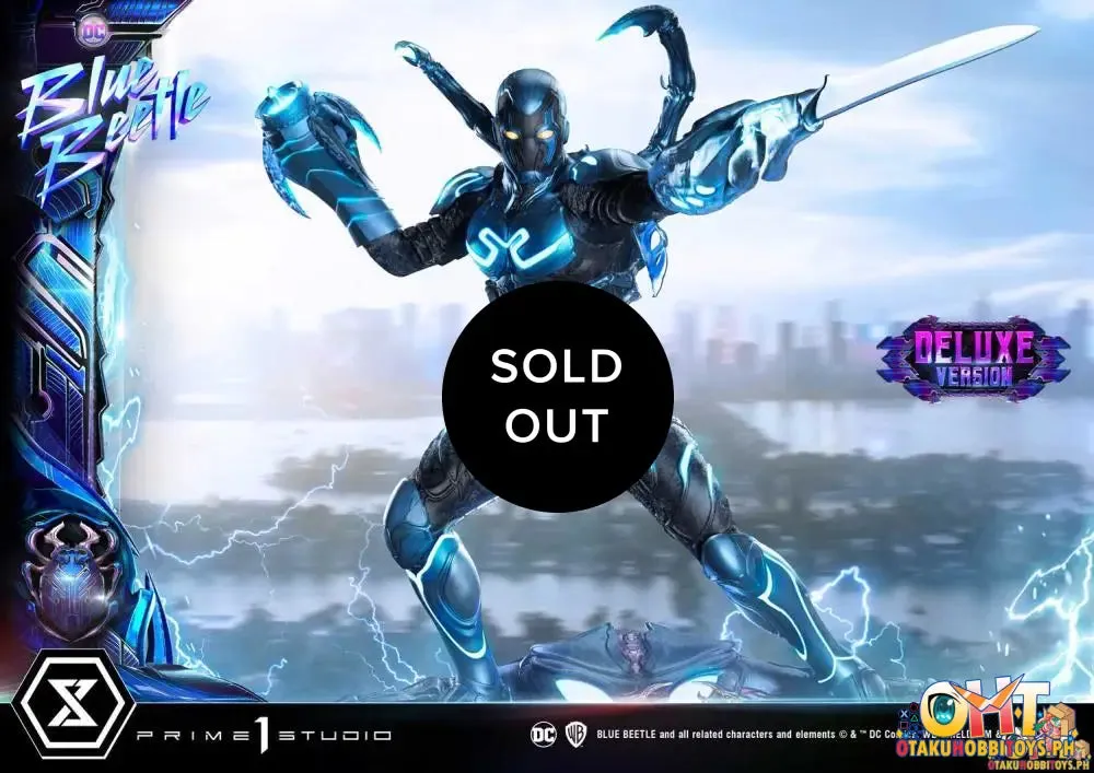 Prime 1 Studio Blue Beetle Museum Masterline 1/3 Blue Beetle Deluxe Version MMBLB-01DX