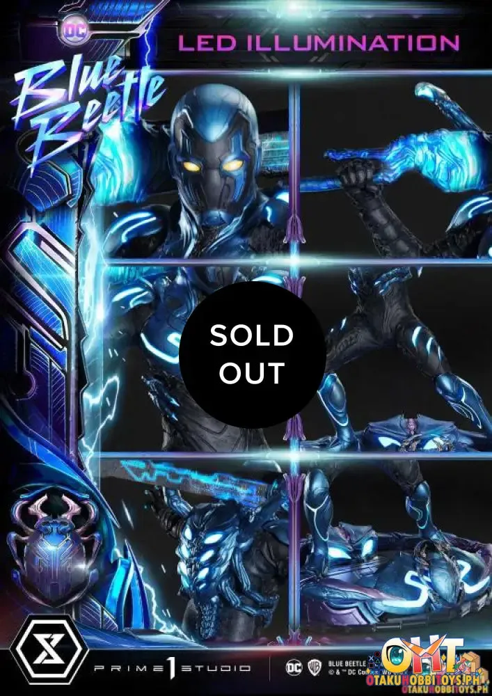 Prime 1 Studio Blue Beetle Museum Masterline 1/3 Blue Beetle Deluxe Version MMBLB-01DX