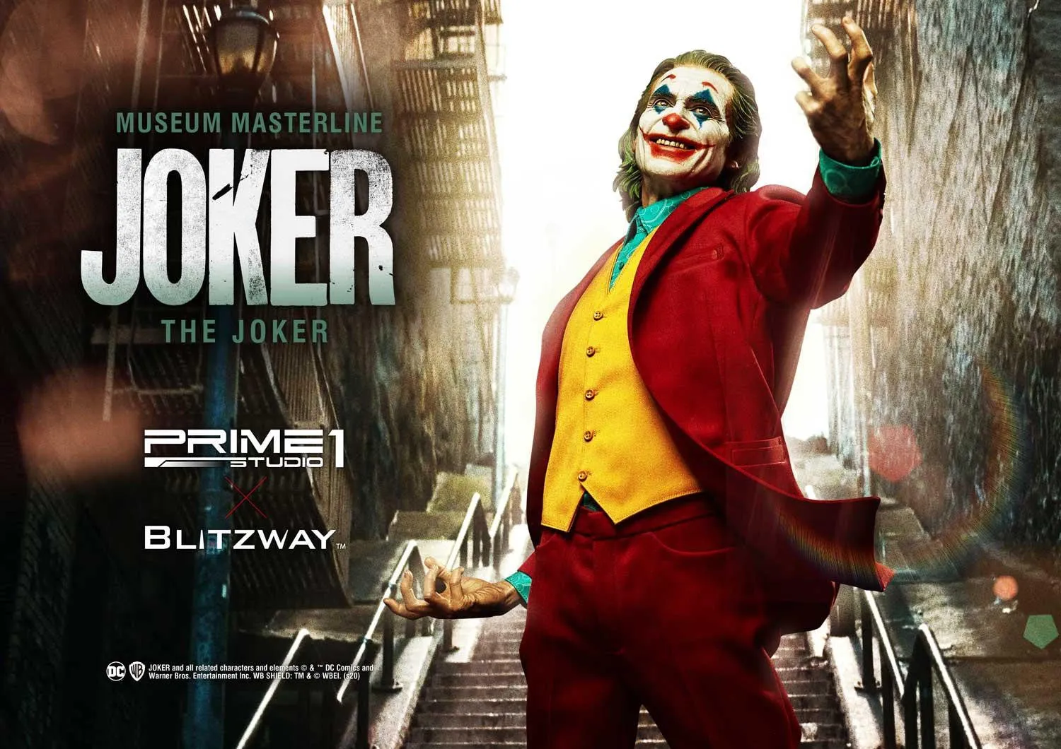 PRIME 1 STUDIO DC  BLITZWAY 2019 MOVIE JOKER STATUE BONUS VER 1/3 MMJK-01S