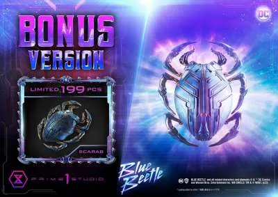 PRIME 1 STUDIOS - Dc Comics - Blue Beetle DeLuxe Bonus Ver 1:3 Scale Statue