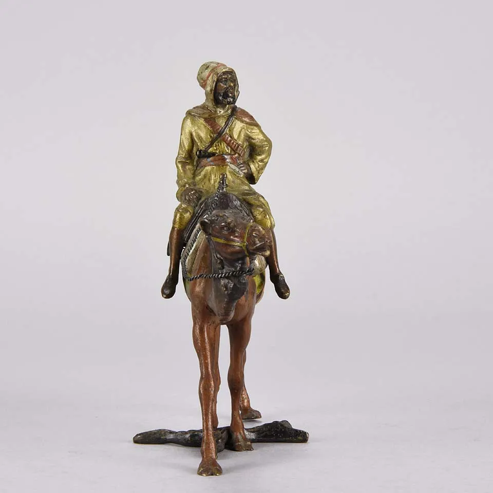 "Camel with Arab Warrior" by Bergman
