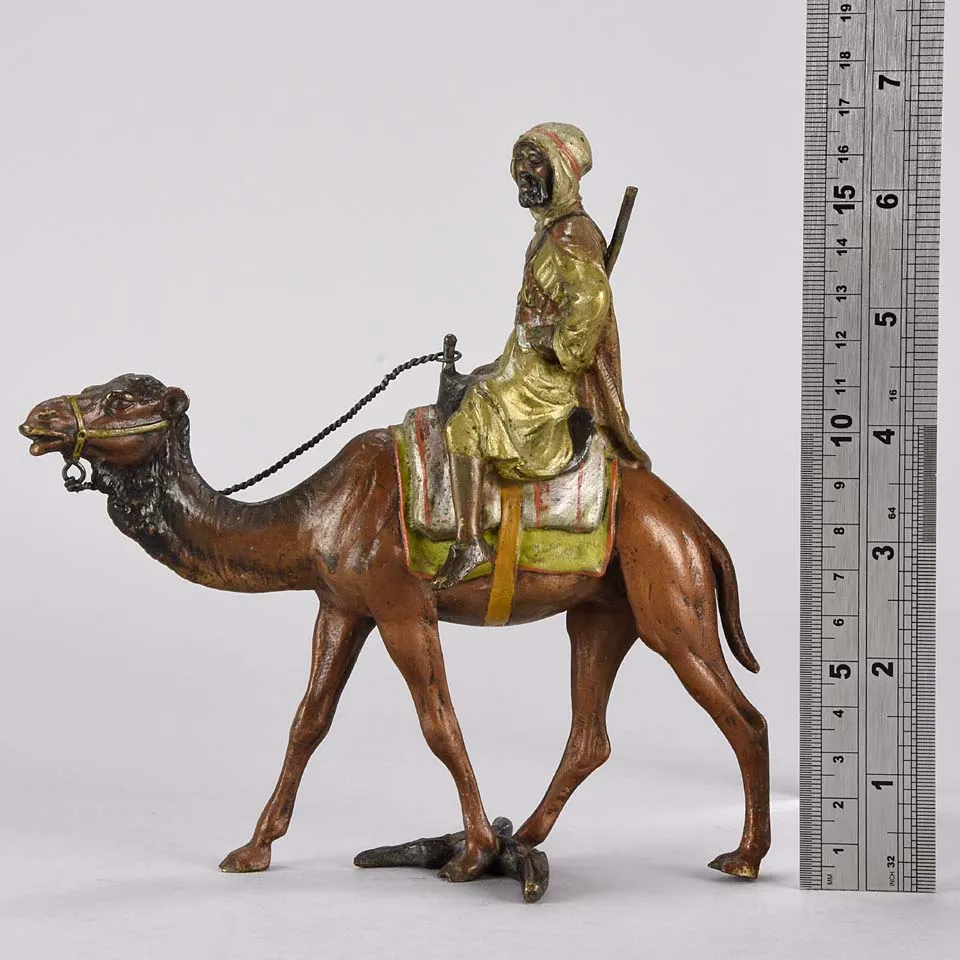 "Camel with Arab Warrior" by Bergman