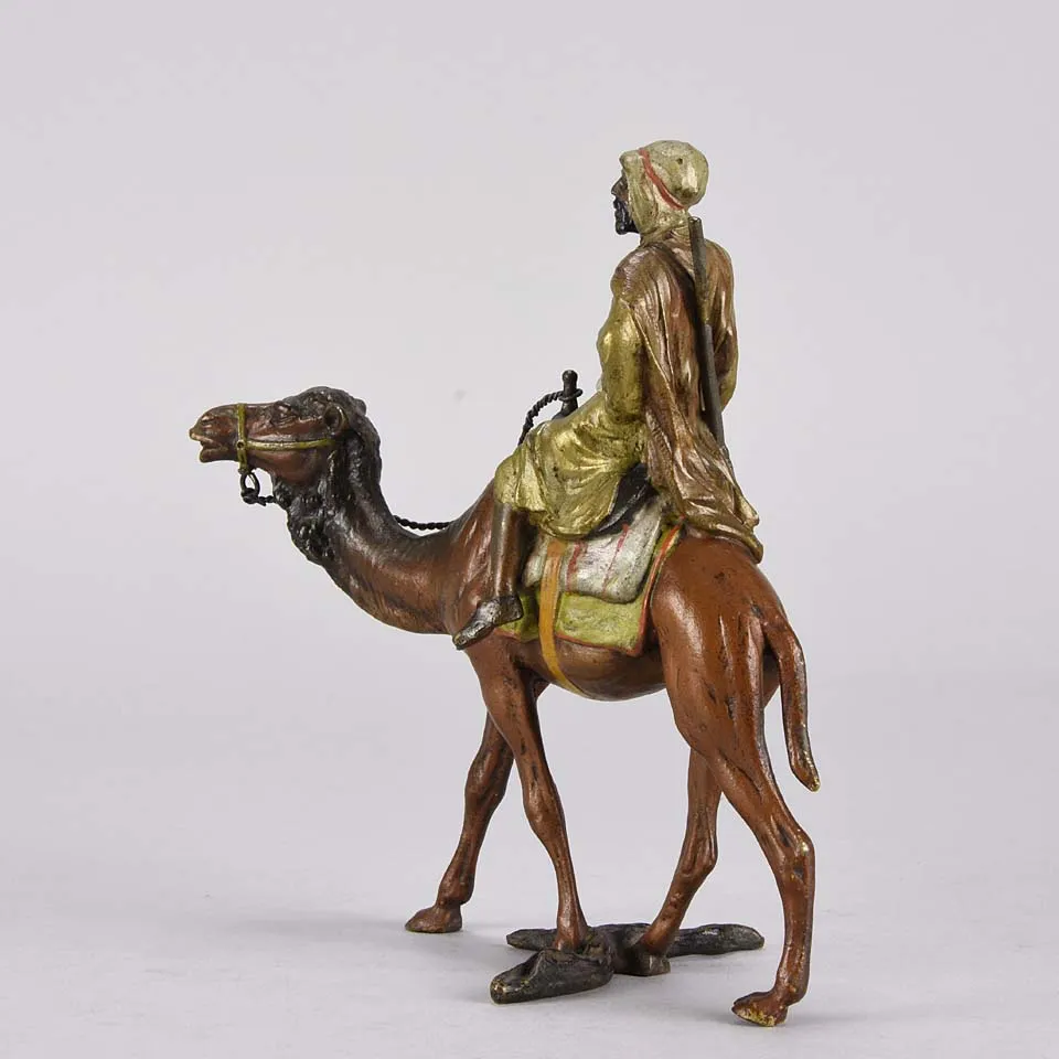 "Camel with Arab Warrior" by Bergman