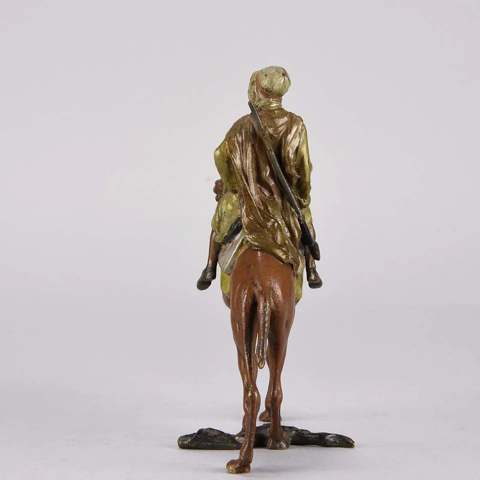 "Camel with Arab Warrior" by Bergman