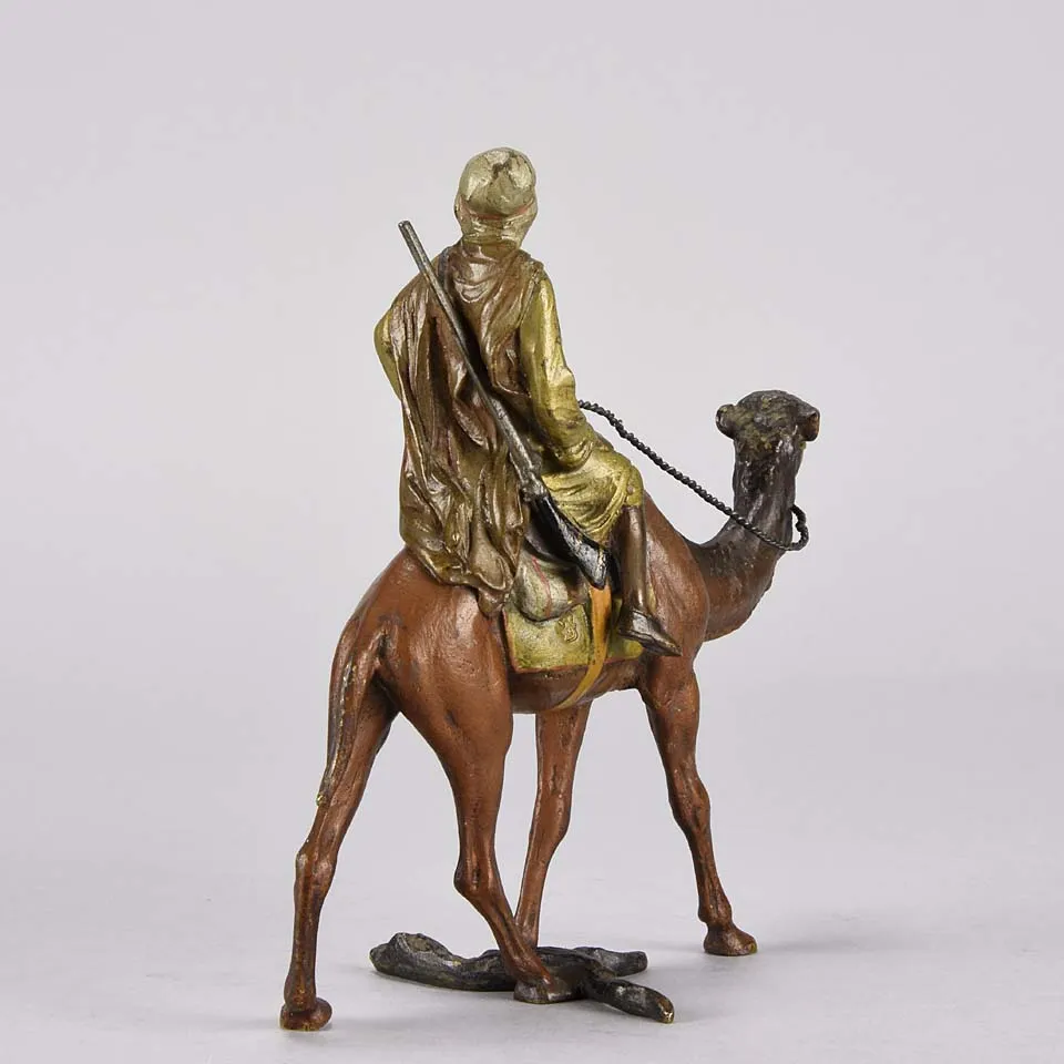 "Camel with Arab Warrior" by Bergman
