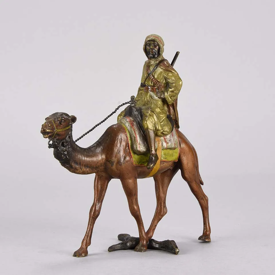 "Camel with Arab Warrior" by Bergman