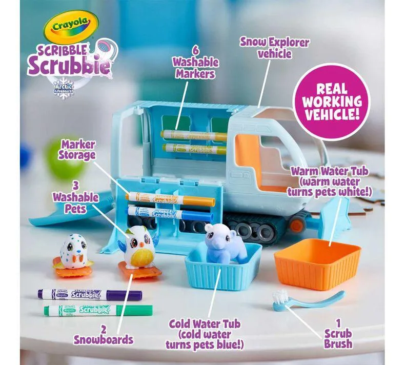 Scribble Scrubbie Snow Explorer