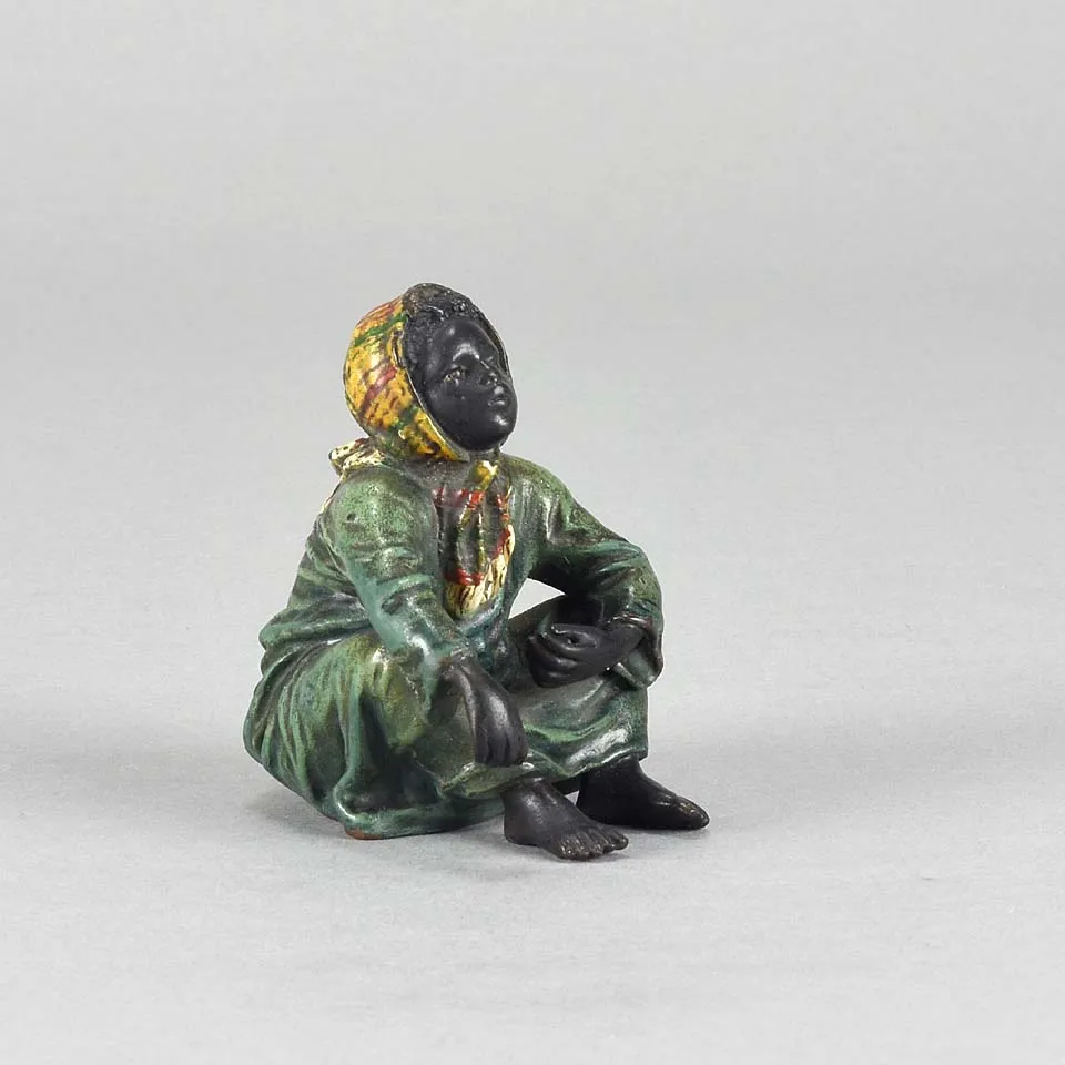 'Seated Arab Girl' by Bergman