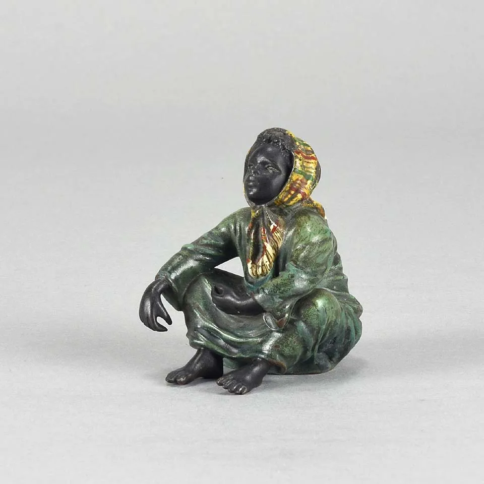 'Seated Arab Girl' by Bergman