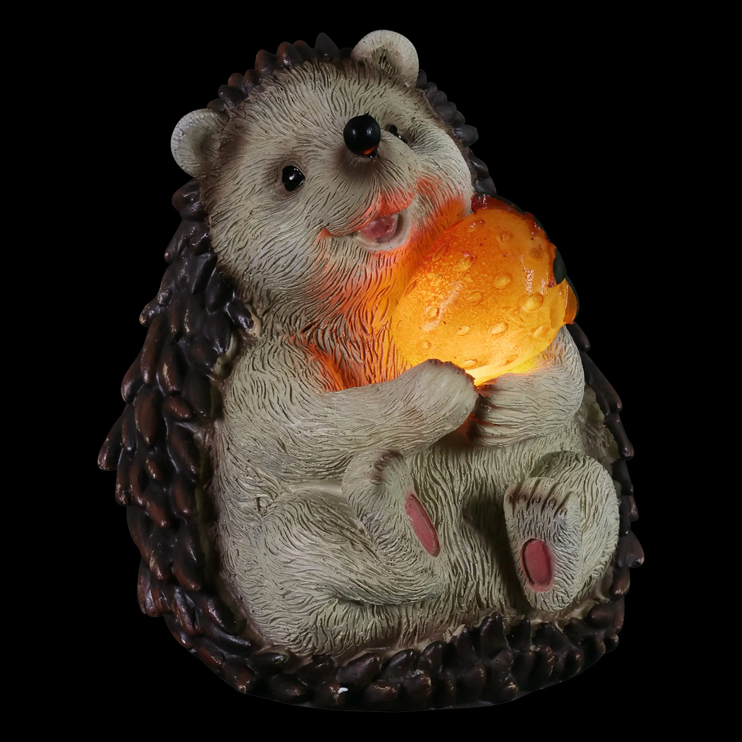 Solar Hedgehog Statue, 6 Inch