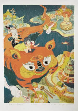 The Windbeast Giclee Print by Victo Ngai