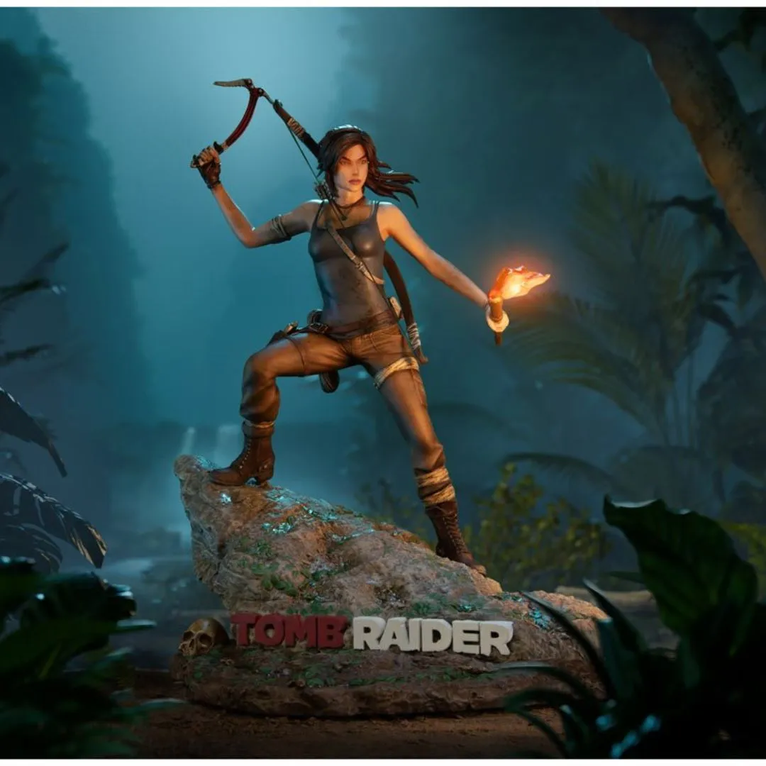 Tomb Raider Lara Croft Survivor Era Pvc Statue By Dark Horse Comics